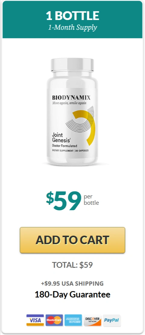 Joint Genesis price 1 bottle