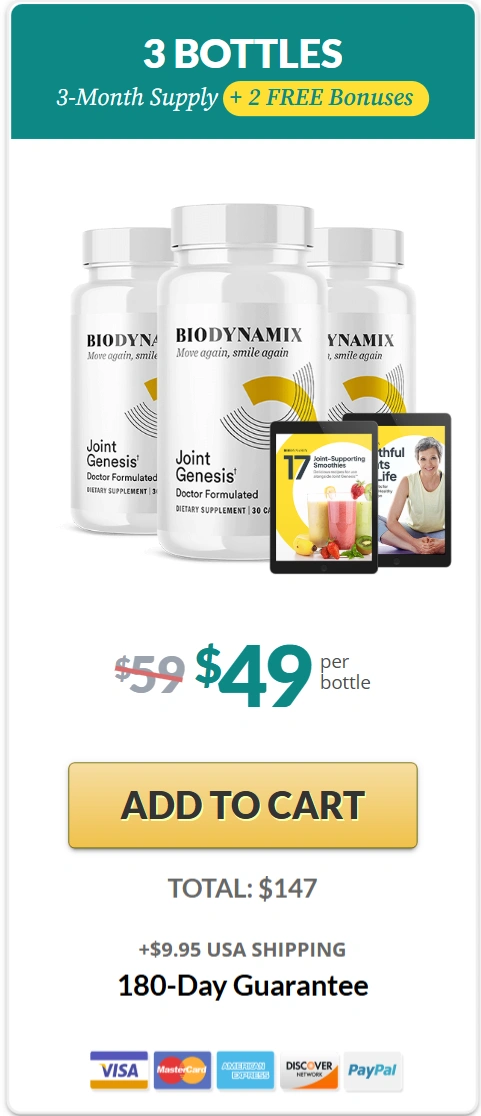 Joint Genesis price 3 bottle